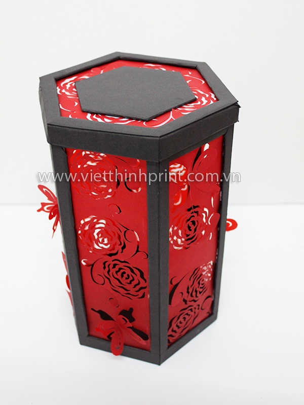 Hộp bánh trung thu khắc laser cao cấp - 73