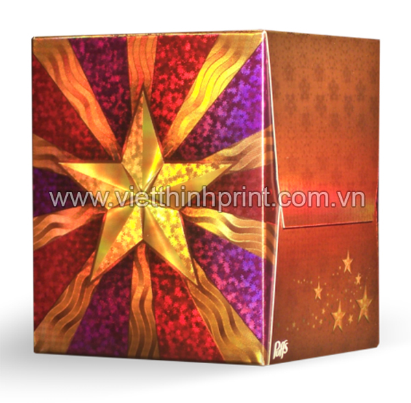 Hộp metallized - Vân 3D - 06